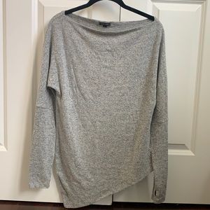 Grey long sleeve top